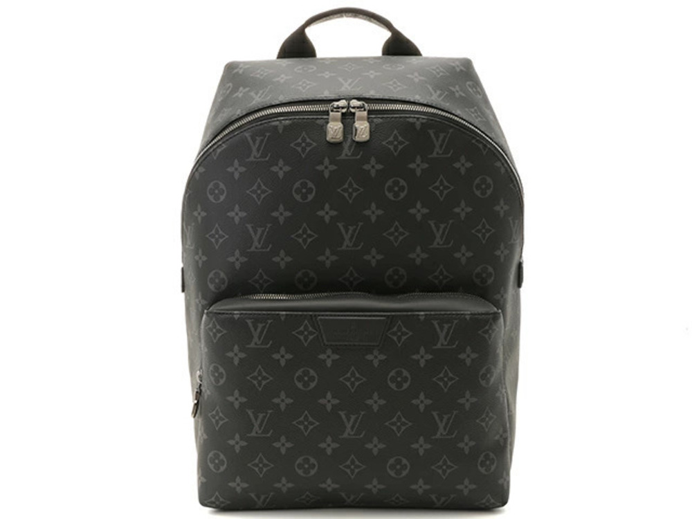 LOUIS VUITTON Backpack Monogram Eclipse Black